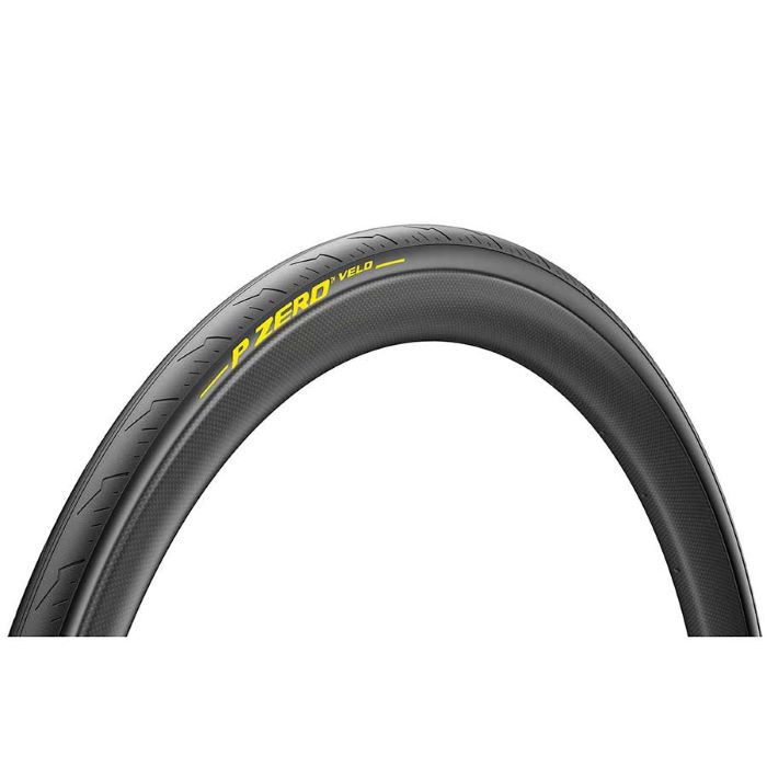 Pirelli, PZero Velo Tubular, Pneu de route, 700x25C, Boyau, YellowSOFT, TechBELT, 300TPI, Noir