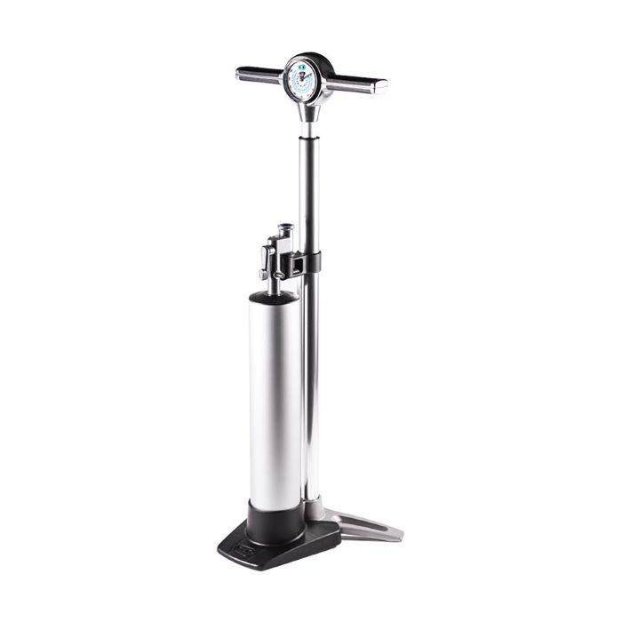 crankbrothers, Klic Floor, Pompe à pied, Universelle, 160psi, Argent