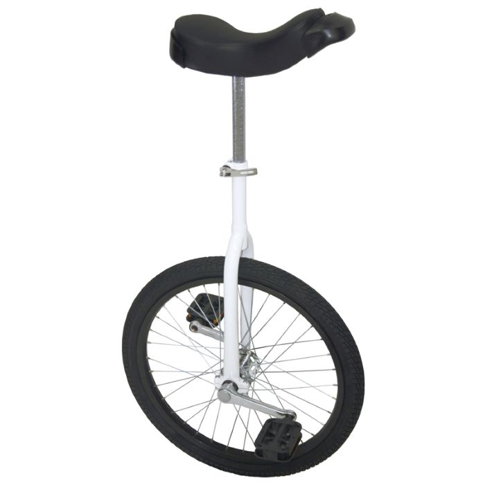 Damco Unicycle 20 Pouces Fourche Blanche